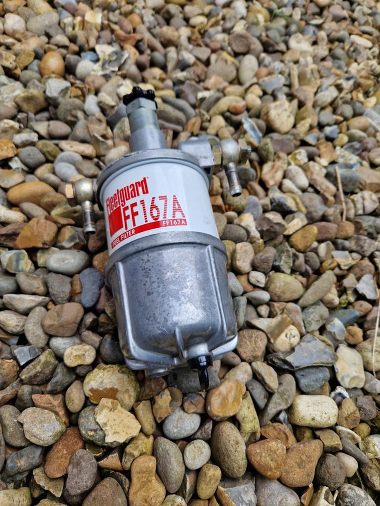 Brandstoffilter met behuizing - Delphi 296, Ophalen of Verzenden, Gebruikt