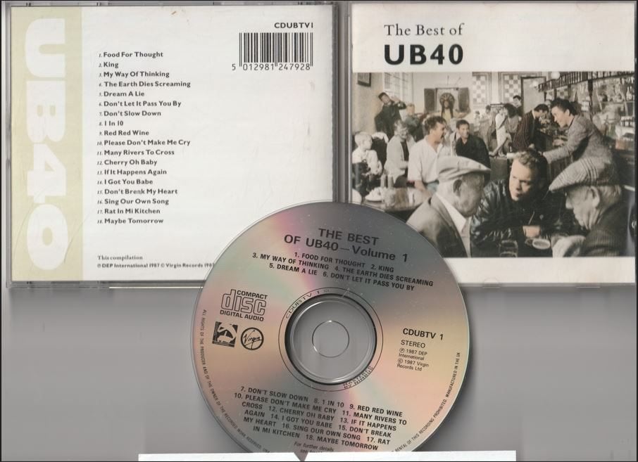 UB40 - The Best Of UB40 Volume One, Ophalen of Verzenden, Gebruikt