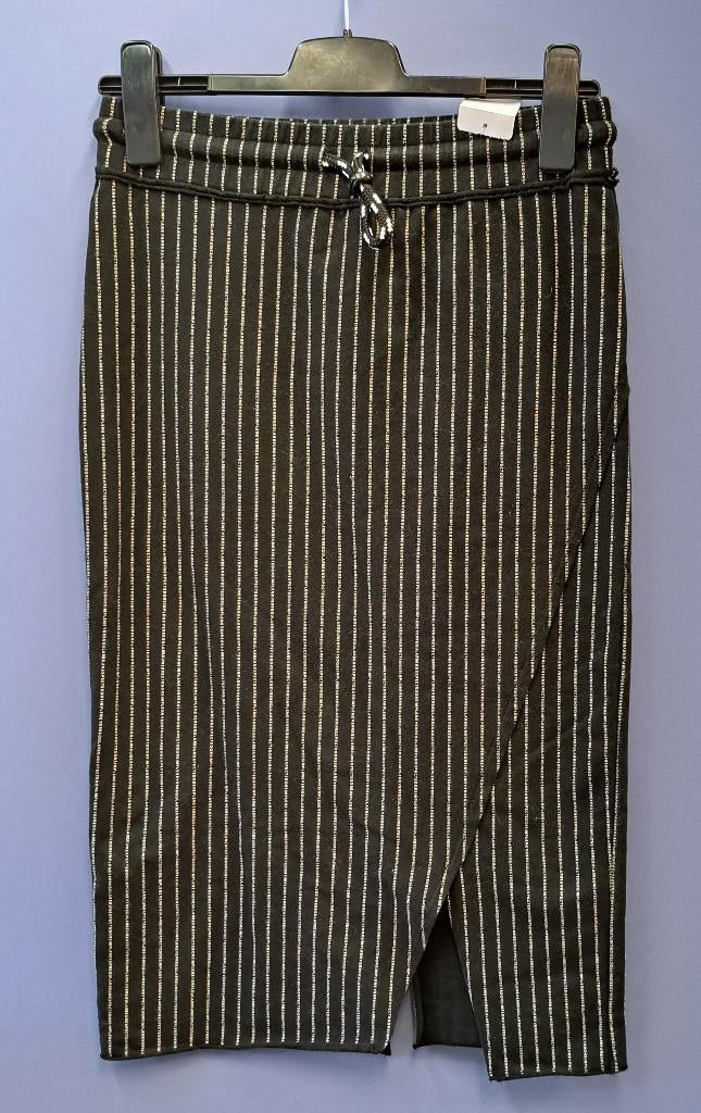 10 Days casual zwarte koker rok + witte letterprint XS 41419, Kleding | Dames, Rokken, ., Zwart, 10days, Ophalen of Verzenden