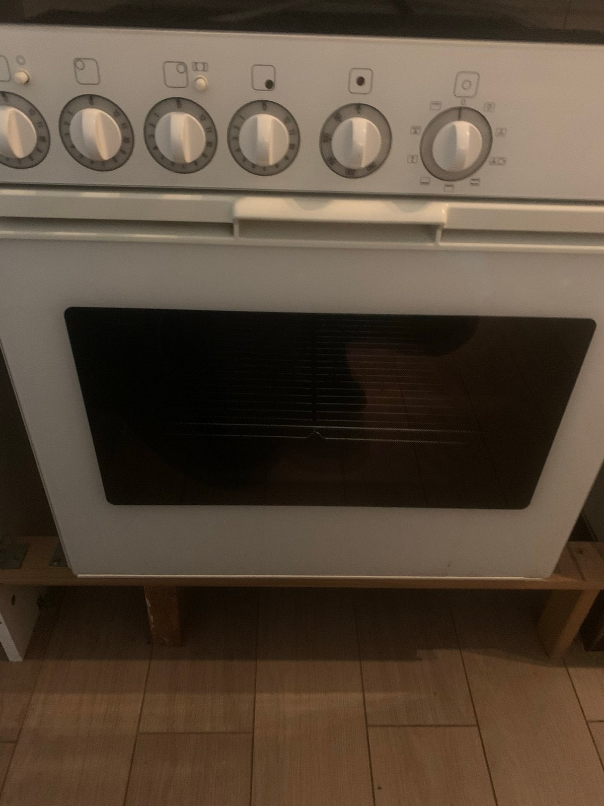 Miele Combi Fornuis met Keramische Kookplaat, Gebruikt, Verzenden, Hete lucht, 60 cm of meer