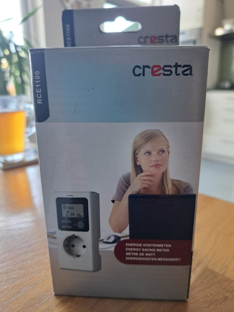 CRESTA energiemeter, RCE-1106, meet stroomverbruik, Ophalen of Verzenden, Nieuw
