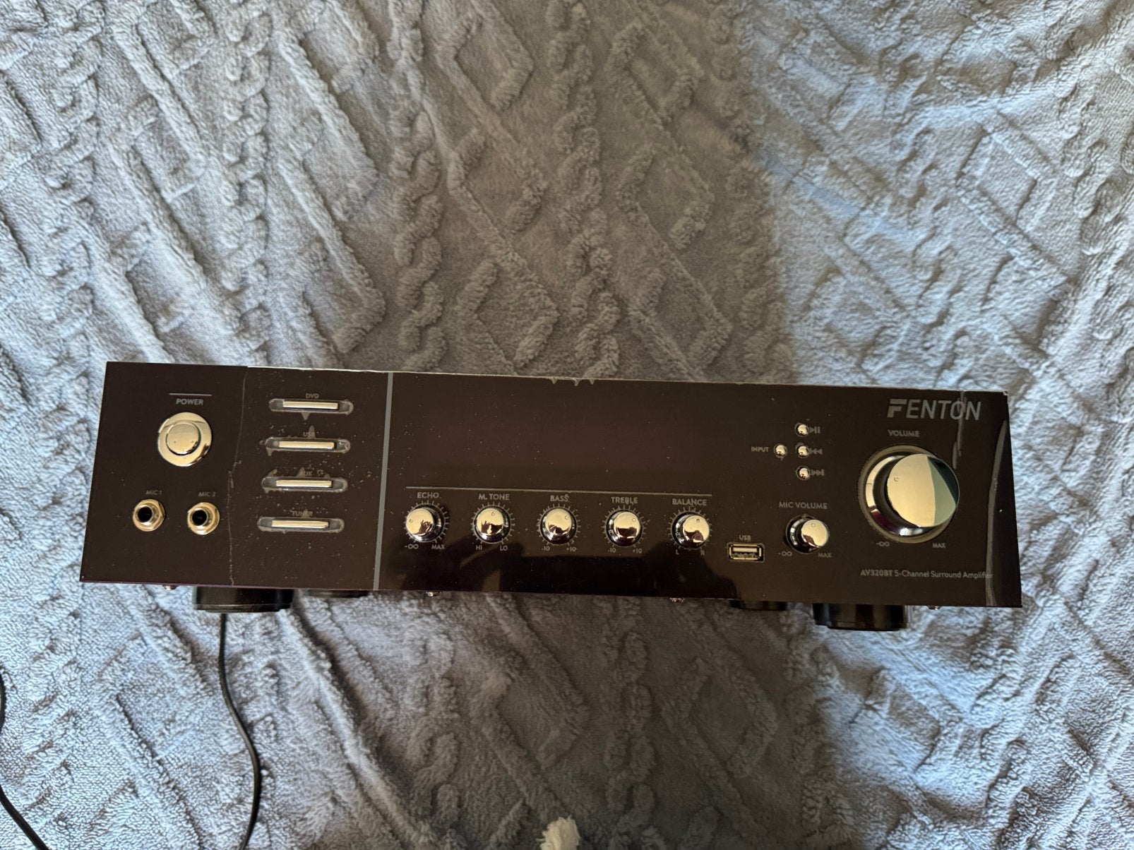 Fenton AV320BT 5-Channel Surround Amplifier, Audio, Tv en Foto, Luidsprekers, Overige merken, Overige typen, Ophalen of Verzenden