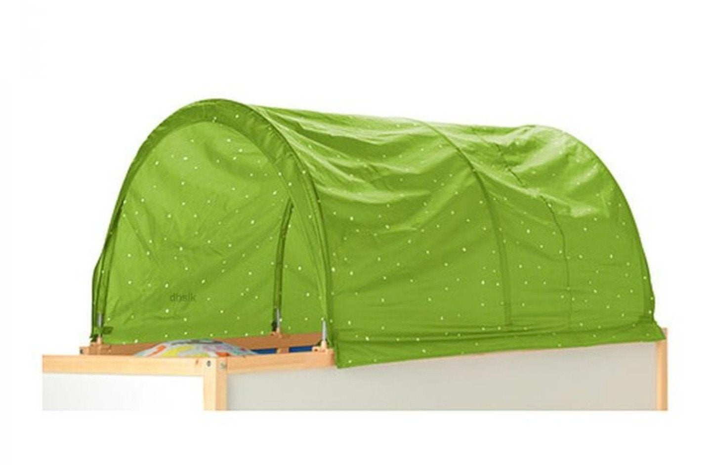 IKEA Kura bedtent groen met stippen, Ophalen of Verzenden, Gebruikt, Overige typen