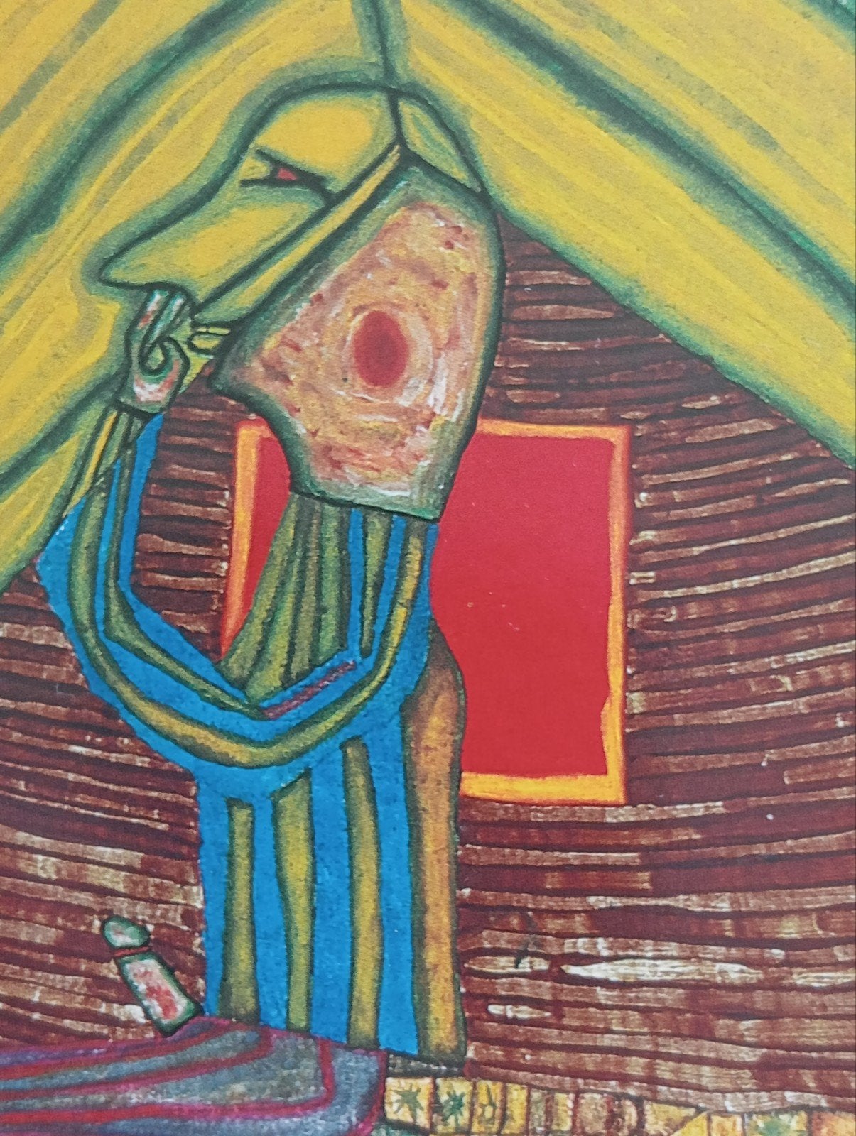 Friedensreich Hundertwasser print 2001, Ophalen of Verzenden
