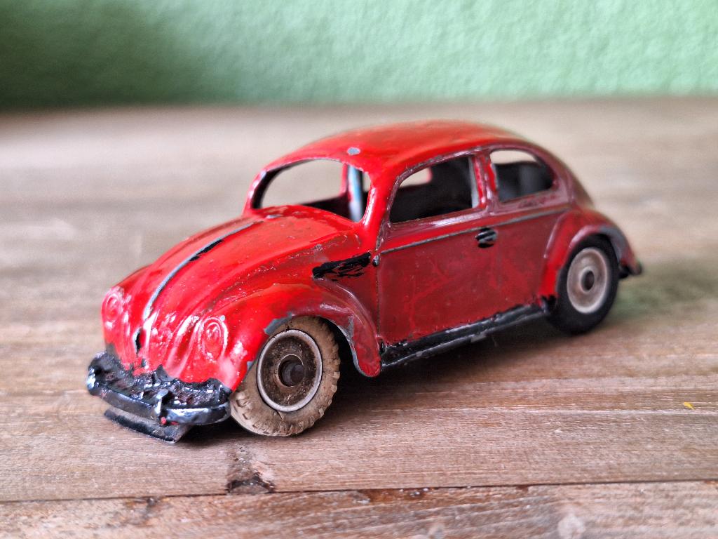 Dinky Toys 181 Volkswagen Kever uit 1962., Ophalen of Verzenden, Gebruikt, Auto, Dinky Toys