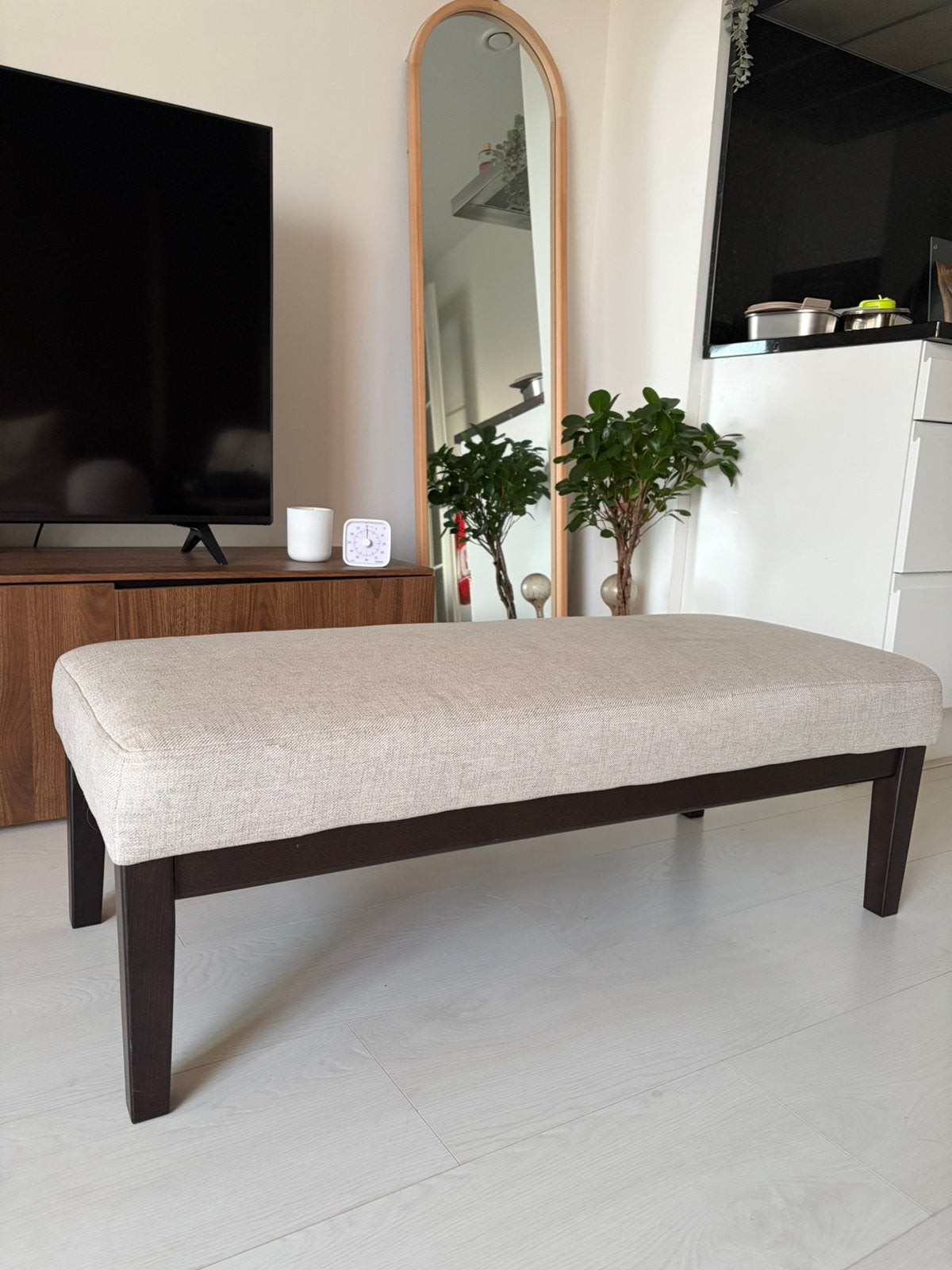 Ekenaset | Ikea | bankje | halbankje, Ophalen, 100 tot 150 cm, 50 tot 100 cm, Zo goed als nieuw