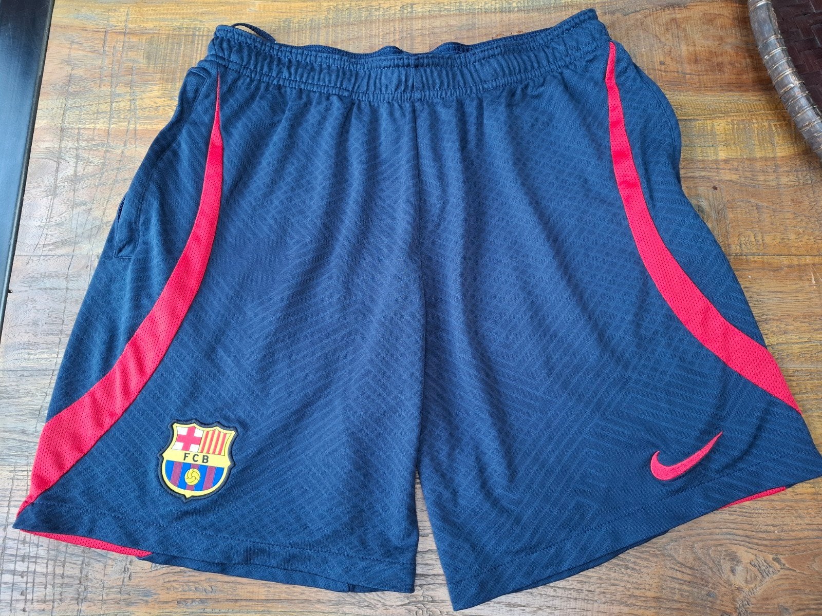 Fc Barcelona voetbal broek maat M, Maat M, Ophalen of Verzenden, Zo goed als nieuw, Broek