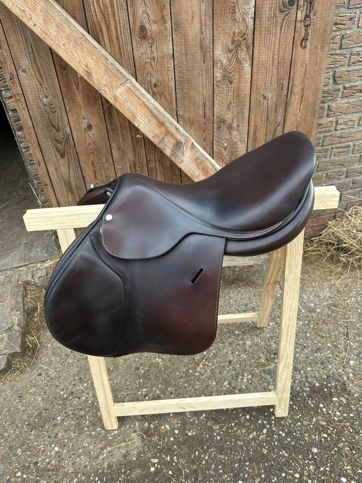 Butet Springzadel • 17,5” • Scherp geprijsd, Dieren en Toebehoren, Paarden en Pony's | Zadels, Gebruikt, Zachte zit, Overige merken