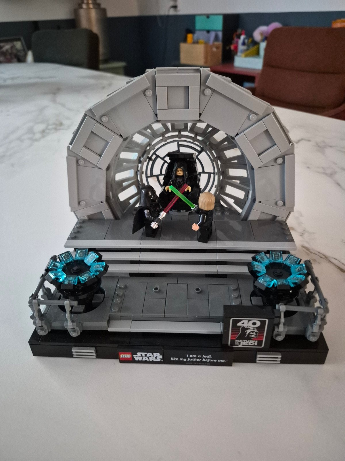 lego star wars death star duel, Ophalen of Verzenden, Zo goed als nieuw, Actiefiguurtje