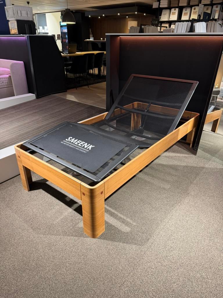 NIEUWE Auping Auronde 2000 100/210 elektrisch! -50% korting!, 100 cm, Eenpersoons, 210 cm, Nieuw
