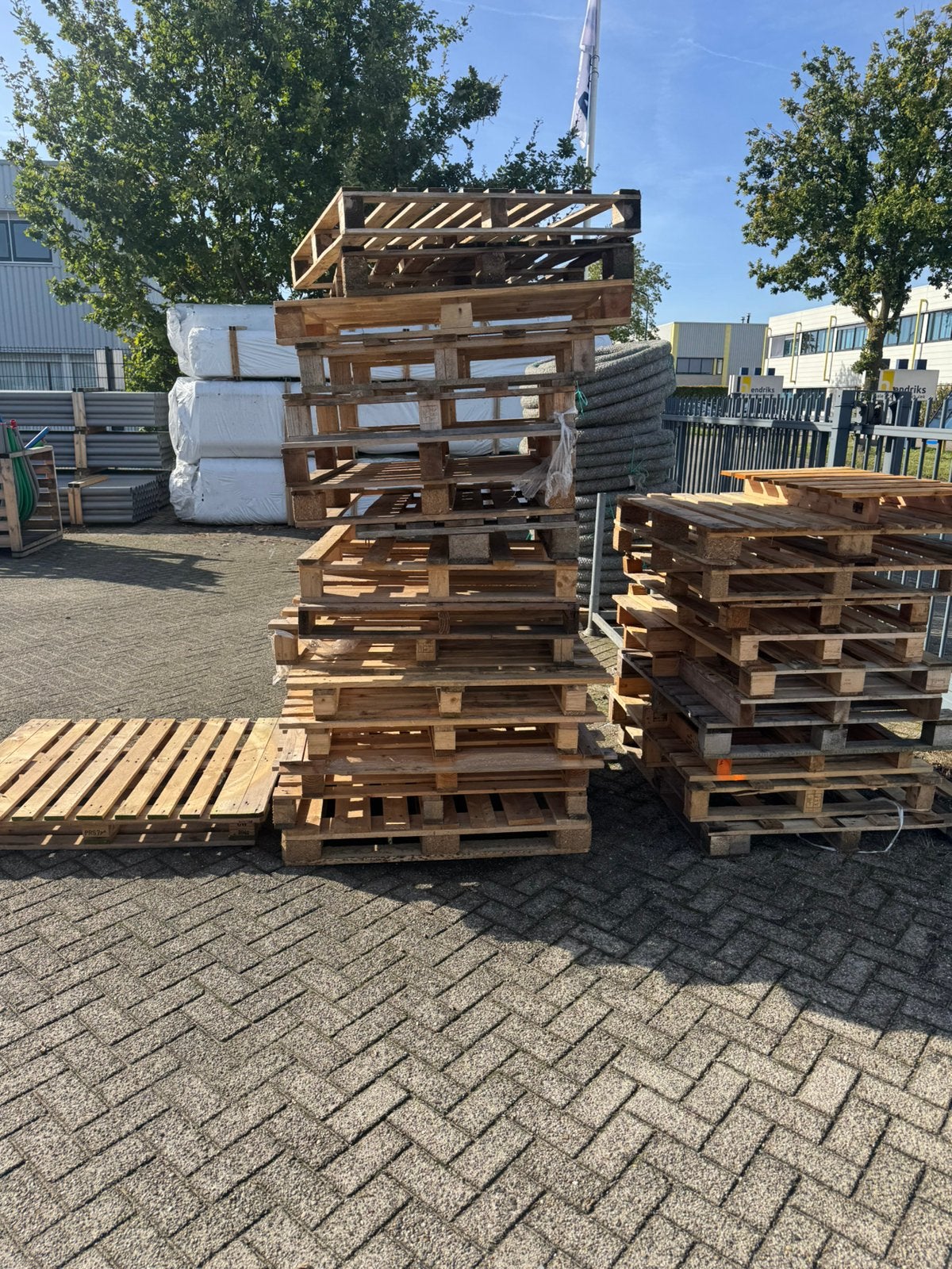 Pallets gratis op te halen., Ophalen, Zo goed als nieuw, 50 mm of meer, Pallet