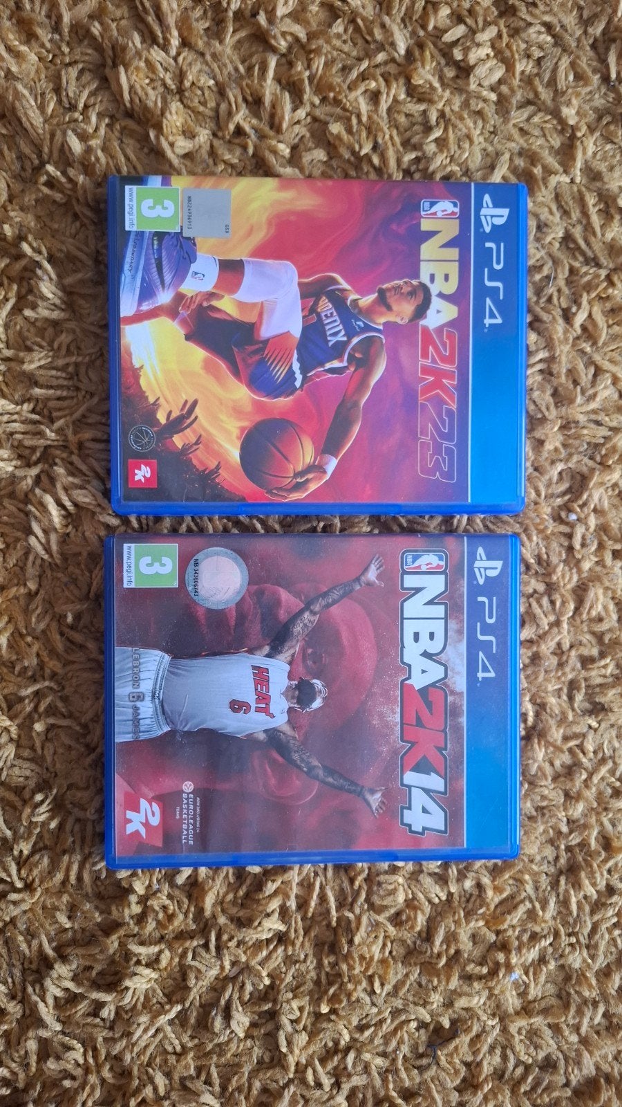 NBA 2K23 & NBA 2K14 PS4 - Basketbal Games, Spelcomputers en Games, Ophalen, Gebruikt, Eén computer, Sport