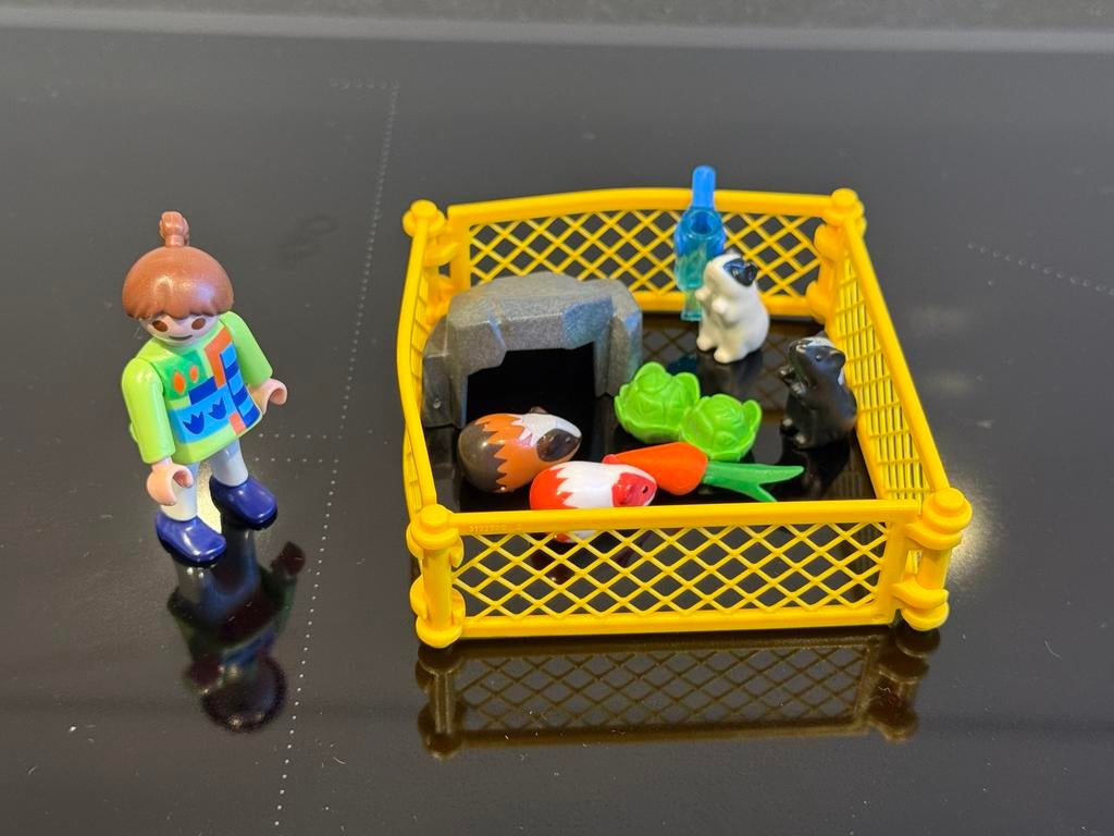 Playmobil 4794 met cavia's en ren, Ophalen of Verzenden, Gebruikt, Complete set