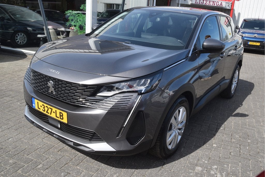 Peugeot 3008 1.2 PureTech Blue Lease Premium Carplay | DAB |, Stof, Gebruikt, 1199 cc, Met garantie (alle)