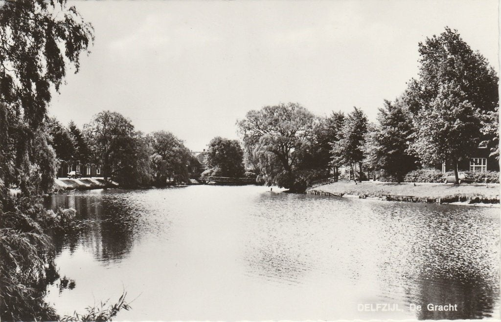 DELFZIJL De Gracht, Verzenden, 1960 tot 1980, Ongelopen, Groningen
