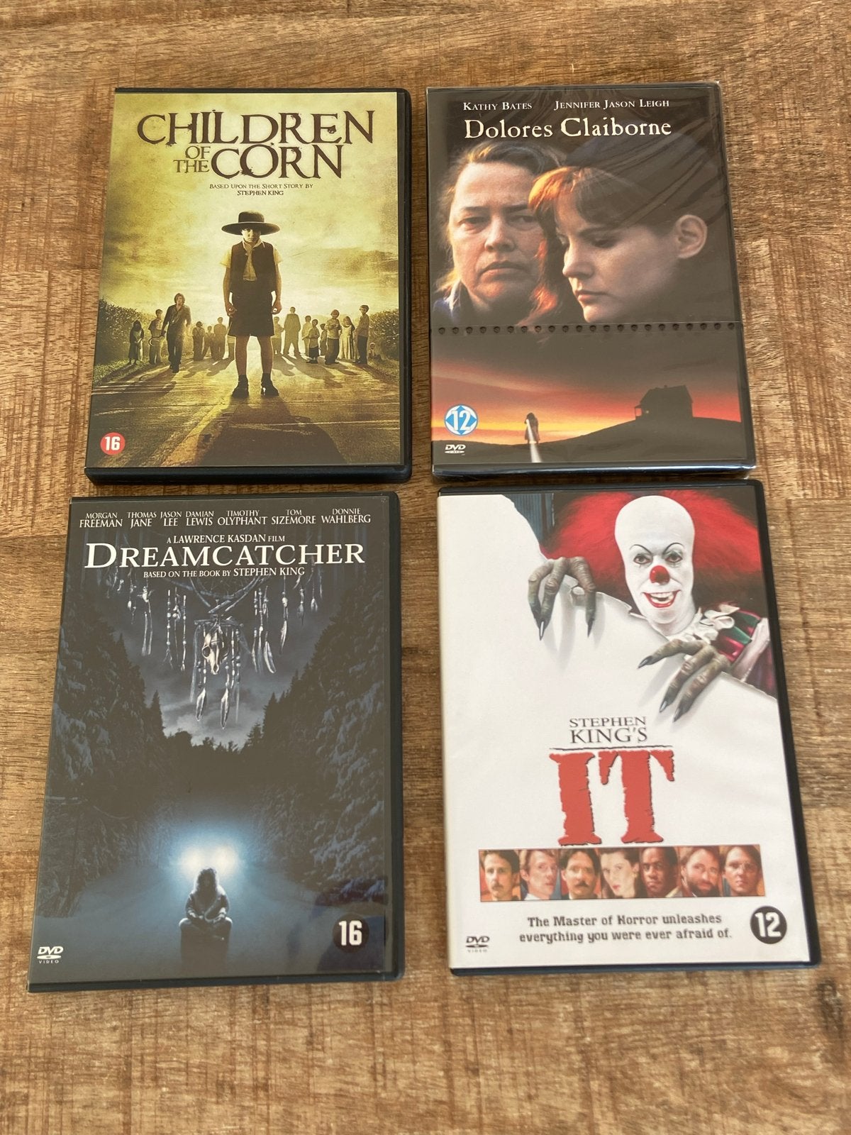 Stephen King DVD Collectie - Horror & Thriller Films, Horror, Vanaf 16 jaar, Nederlands, Ophalen of Verzenden