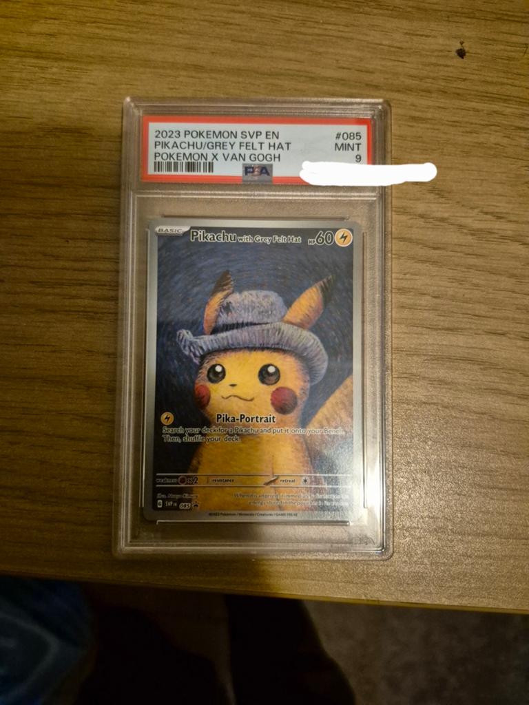 Pikachu van Gogh PSA 9 - Pokemon Kaart, Hobby en Vrije tijd, Verzamelkaartspellen | Pokémon, Ophalen of Verzenden