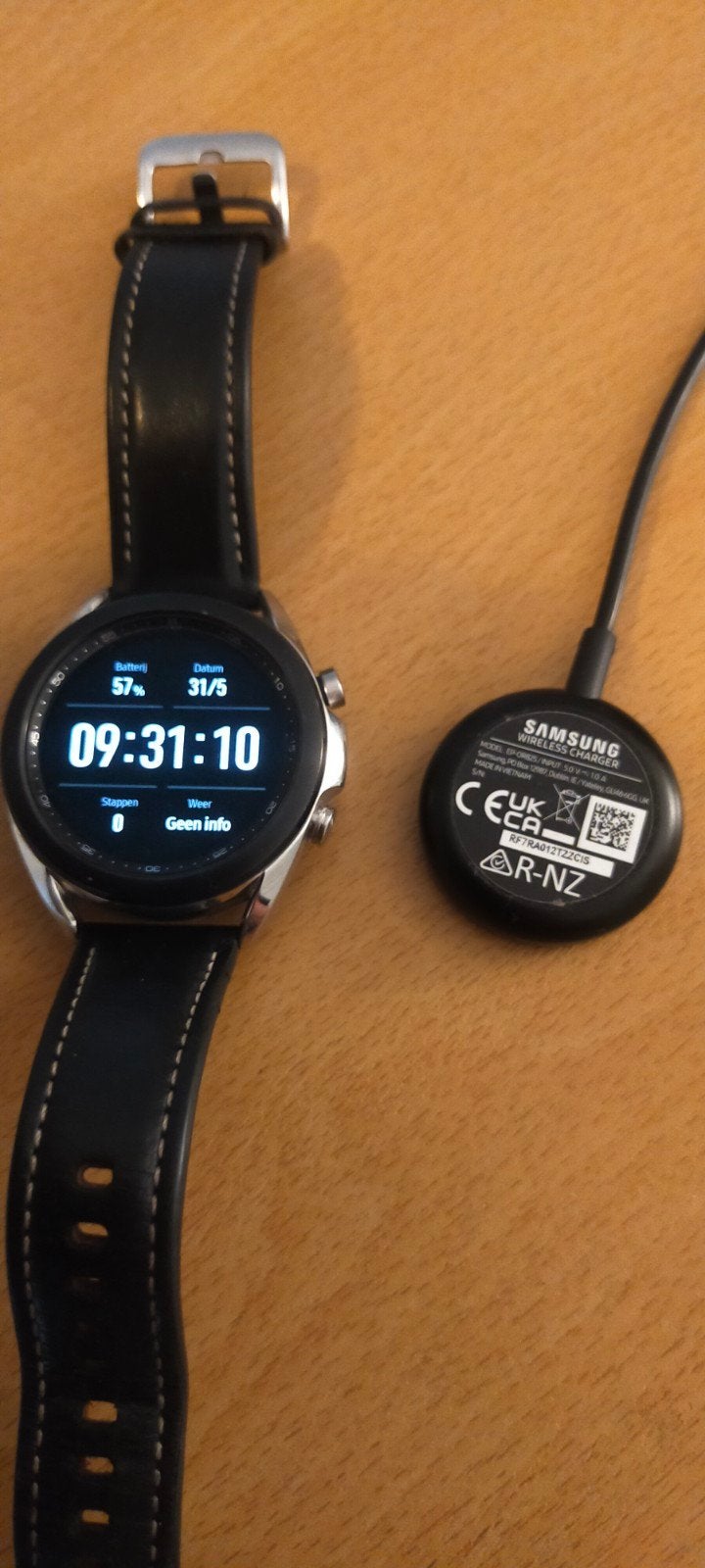 Samsung Galaxy smartwatch 3, Ophalen, Zwart, Samsung Galaxy Watch 3, Zo goed als nieuw