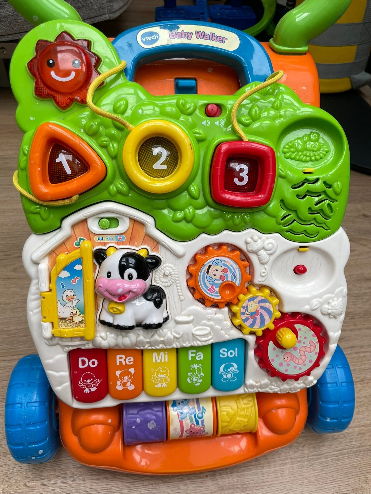 Baby walker Vtech, Kinderen en Baby's, Ophalen, Gebruikt, 6 maanden tot 2 jaar