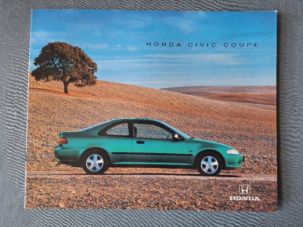Brochure HONDA CIVIC COUPE - 1994 Duits, Verzenden, Gelezen, Honda