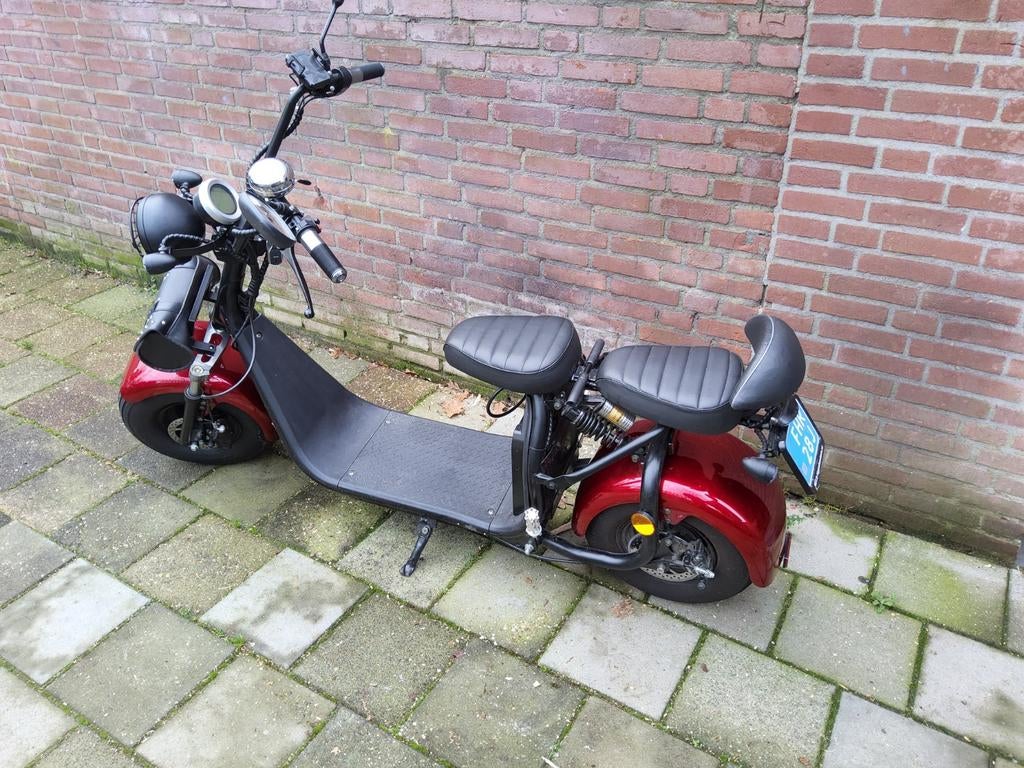 E-chopper/E-scooter - Zo goed als nieuw, NL kenteken, Fietsen en Brommers, Ophalen of Verzenden, Zo goed als nieuw
