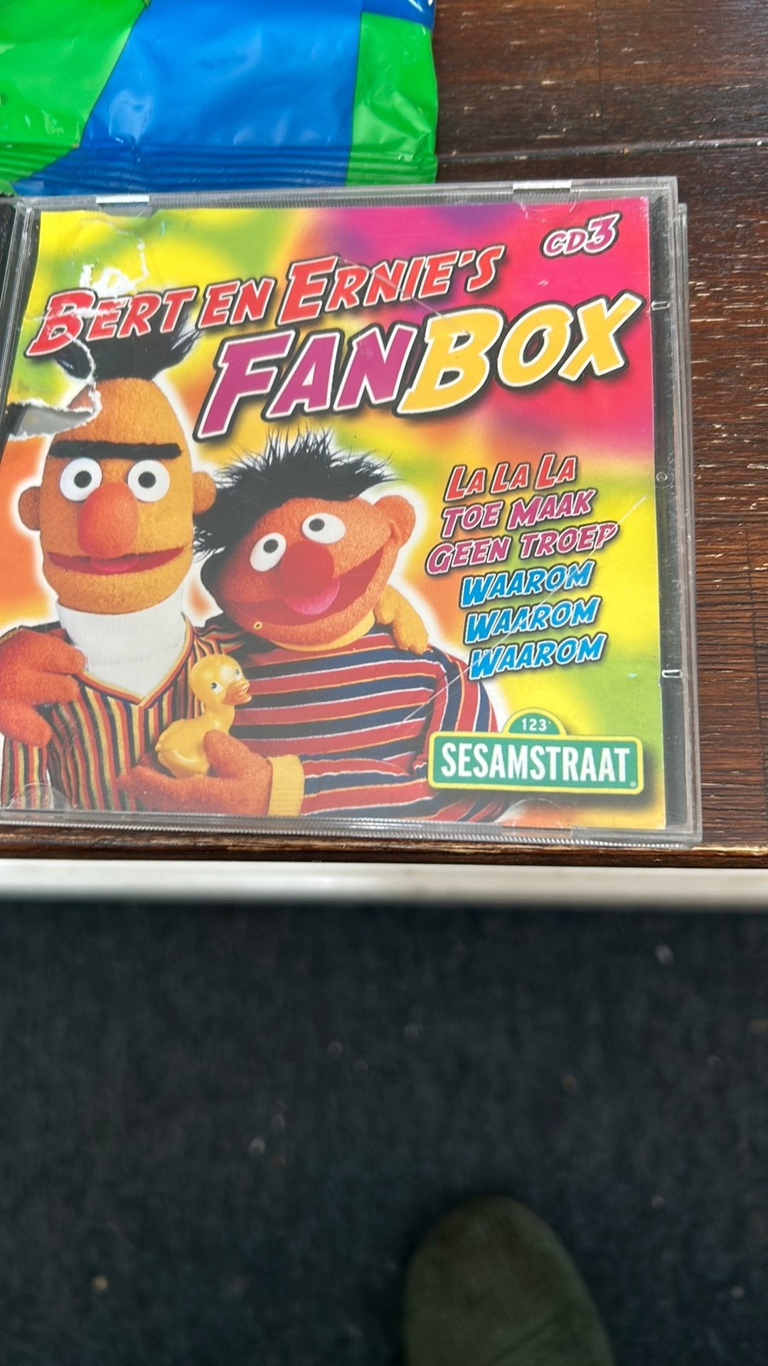Bert en Ernie’s fanbox, Cd's en Dvd's, Ophalen of Verzenden, Zo goed als nieuw