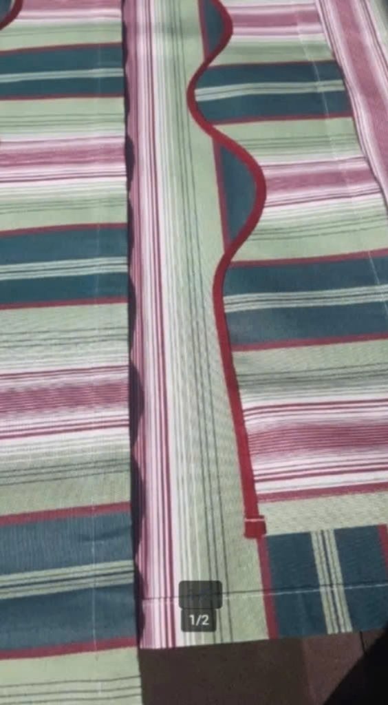Luifeldoek met volant, 300 cm of meer, Ophalen of Verzenden, Nieuw, Overige typen