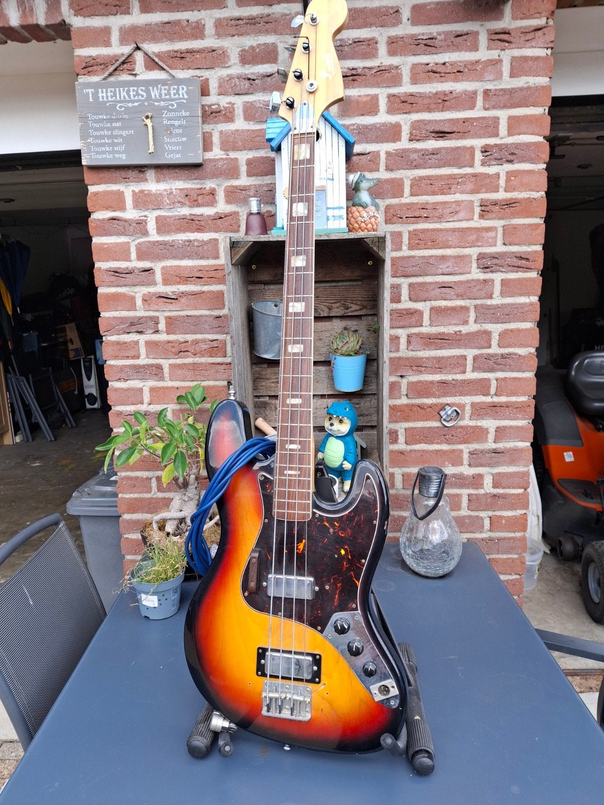 Pearl Basgitaar - Vintage Sunburst, Ophalen, Gebruikt, Elektrisch