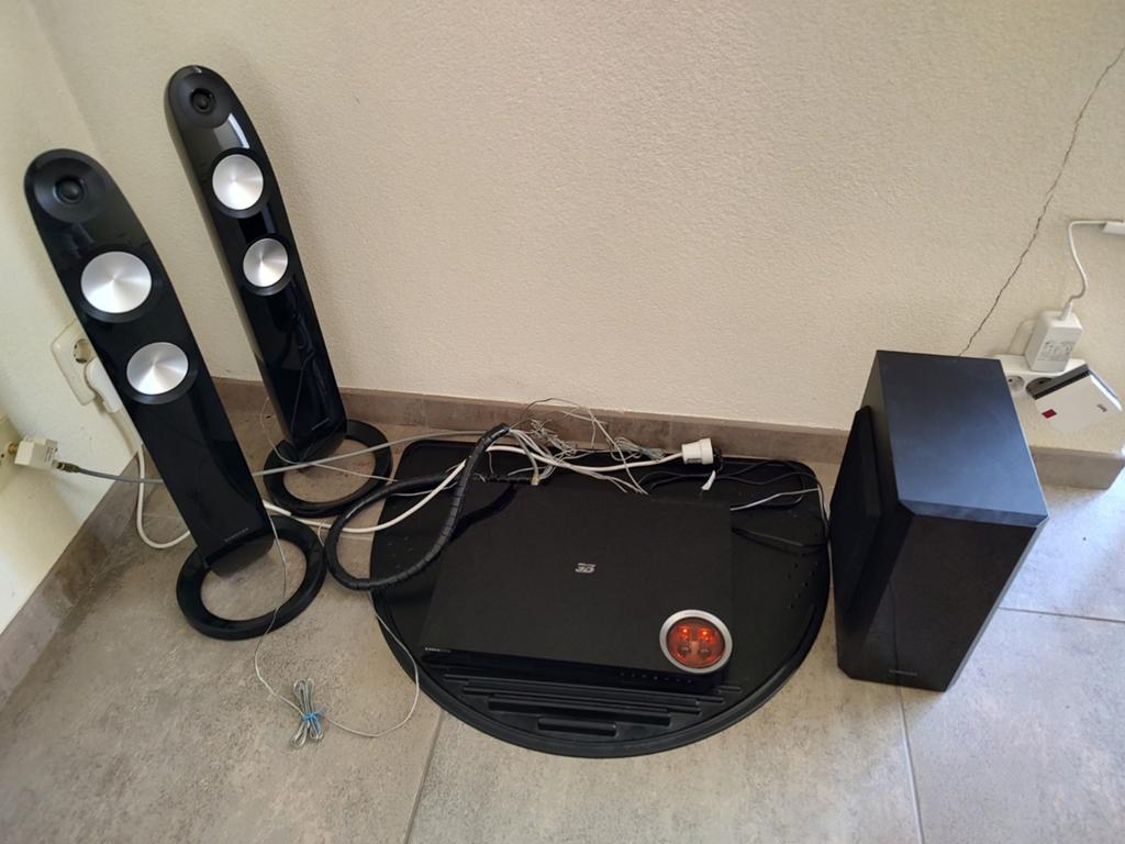 Blu-ray 3D speler van Samsung incl boxen, Ophalen, Gebruikt, Samsung