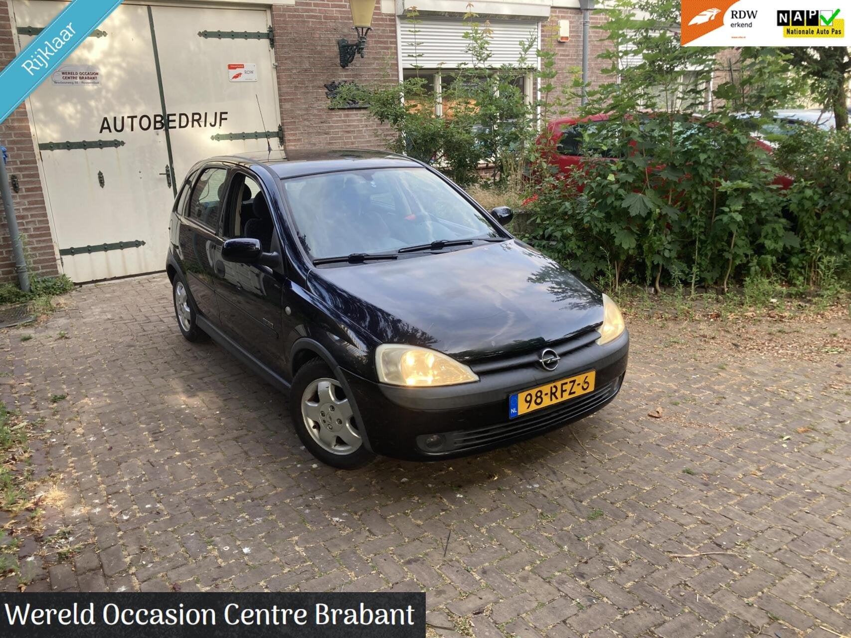 Opel Corsa 1.2-16V Elegance automaat Easytronic, 450 kg, Gebruikt, 31 €/maand, Zwart