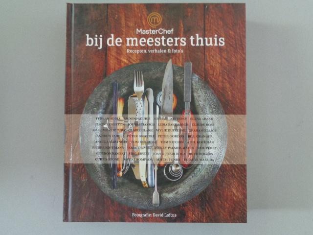 MasterChef bij de meesters thuis -Recepten, verhalen, foto's, Veltman Uitgevers, Hoofdgerechten, Ophalen of Verzenden, Zo goed als nieuw