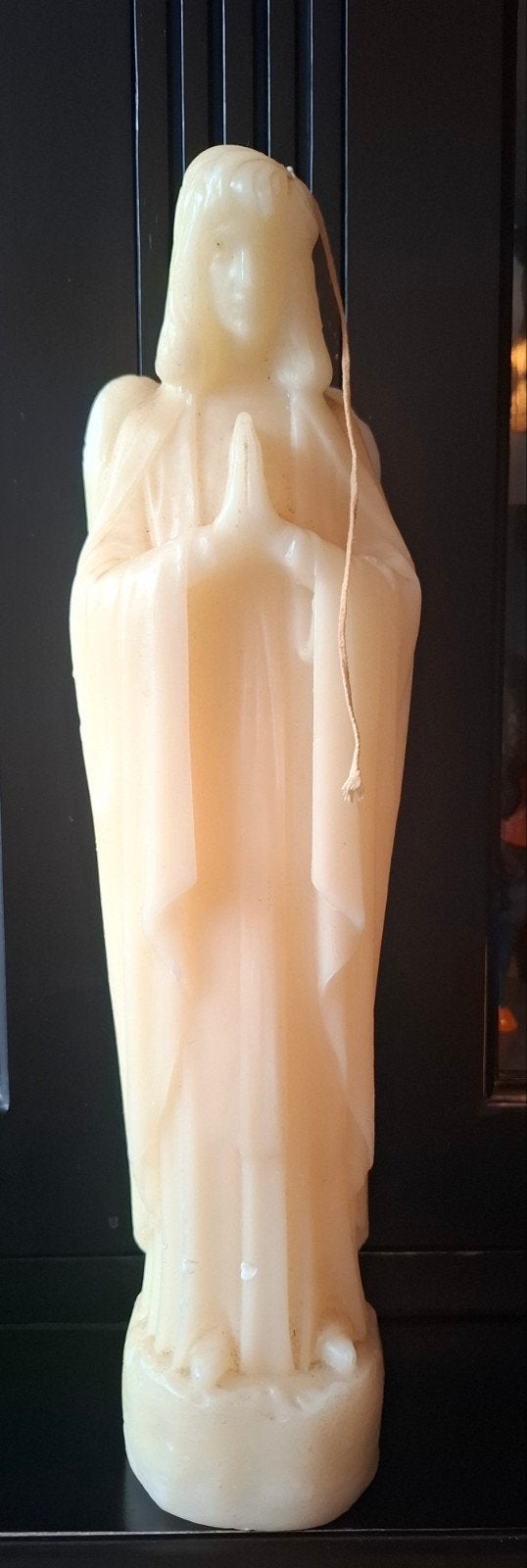 45cm Grote biddende engel kaars - Decoratief en sfeervol, Antiek en Kunst, Ophalen of Verzenden