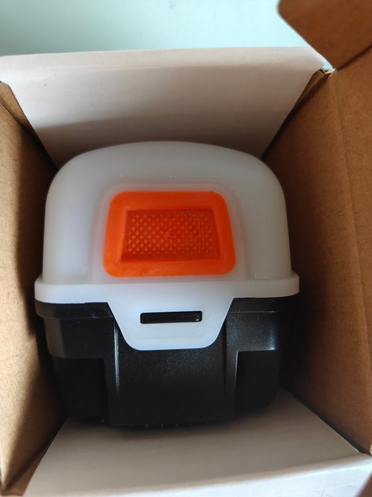Camp head lamp box, Ophalen, Nieuw