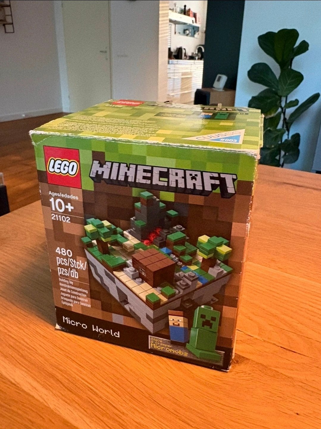 Lego minecraft: Micro world The forest. 21102, Ophalen of Verzenden, Nieuw