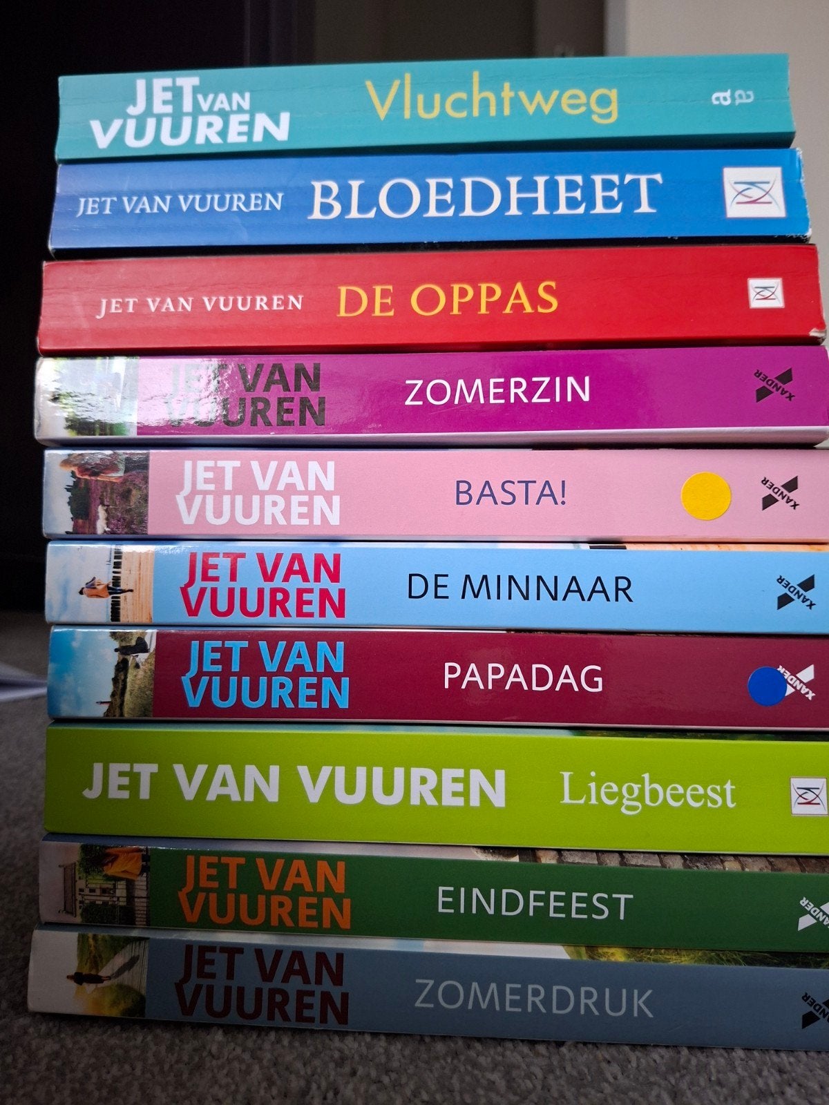 Jet van Vuuren boeken, Boeken, Ophalen of Verzenden, Gelezen, Jet van Vuuren