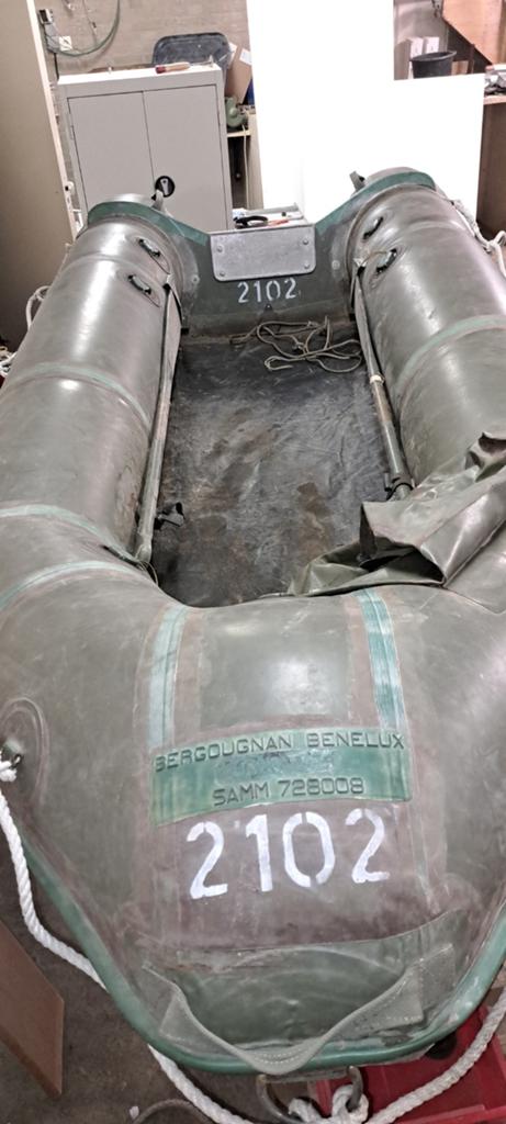 Zodiac Leger rubberboot, Ophalen, Gebruikt, Overige typen, Motorboot