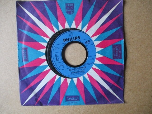 s3613 the new seekers - beg steal or borrow 2, Ophalen, Gebruikt, Overige genres, 7 inch