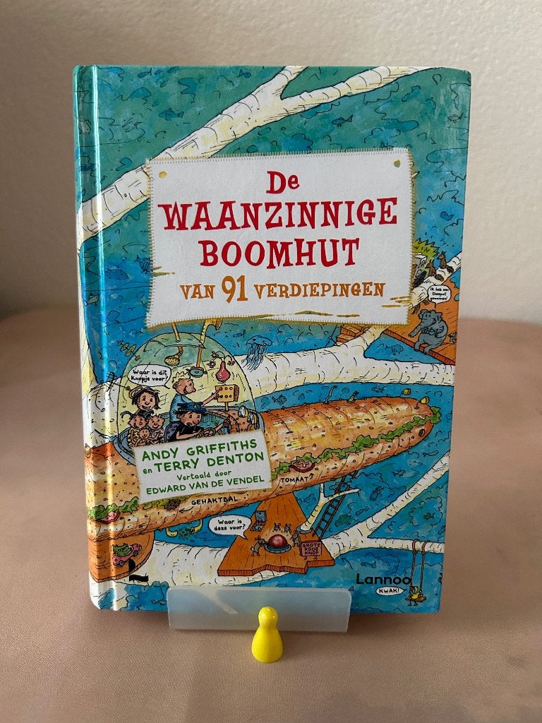 De waanzinnige boomhut van 91 verdiepingen, Boeken, Fictie algemeen, Andy Griffiths en Terry Denton, Ophalen of Verzenden, Zo goed als nieuw