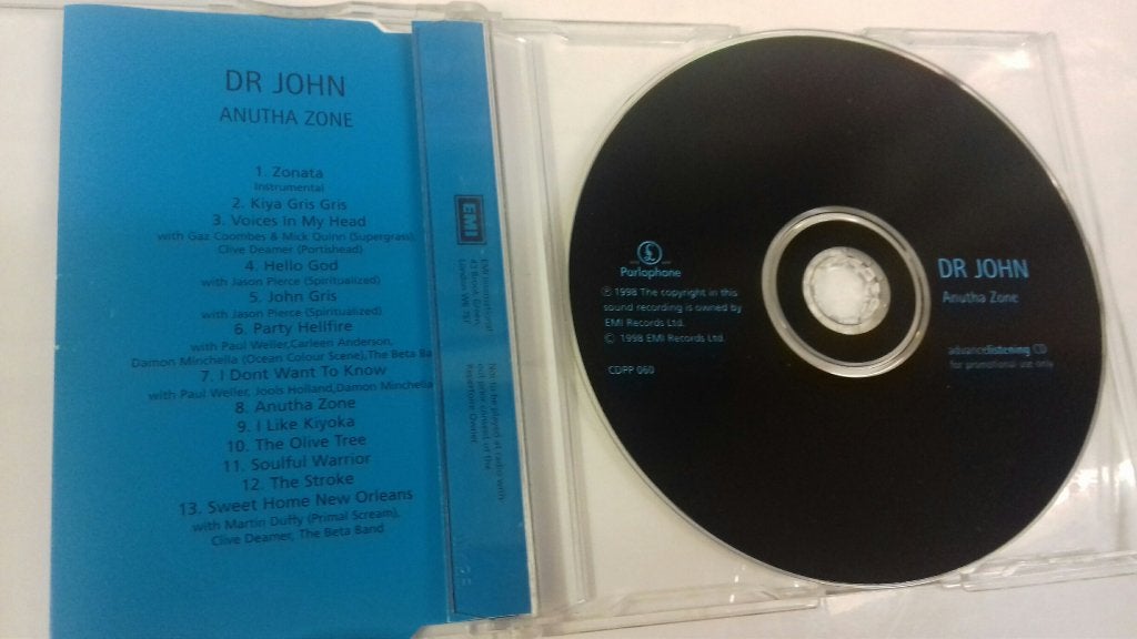Dr. John PROMO CD Paul Weller Primal Scream The Jam Jools, Eerste persing, Ophalen of Verzenden, Blues, Nieuw in verpakking