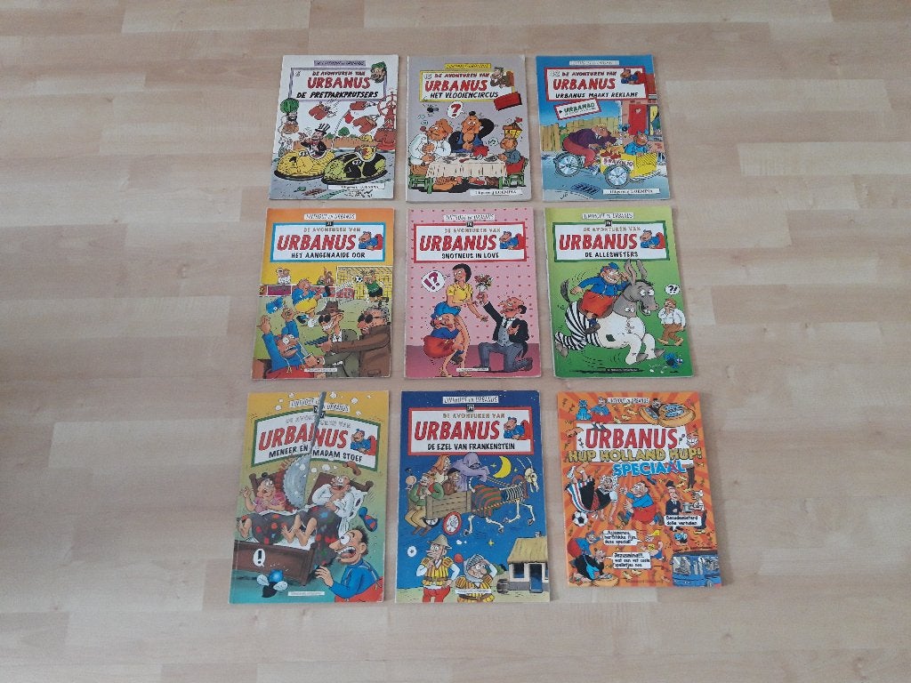 Diverse Urbanus stripboeken, Boeken, Stripboeken, Gelezen, Meerdere stripboeken, Ophalen of Verzenden