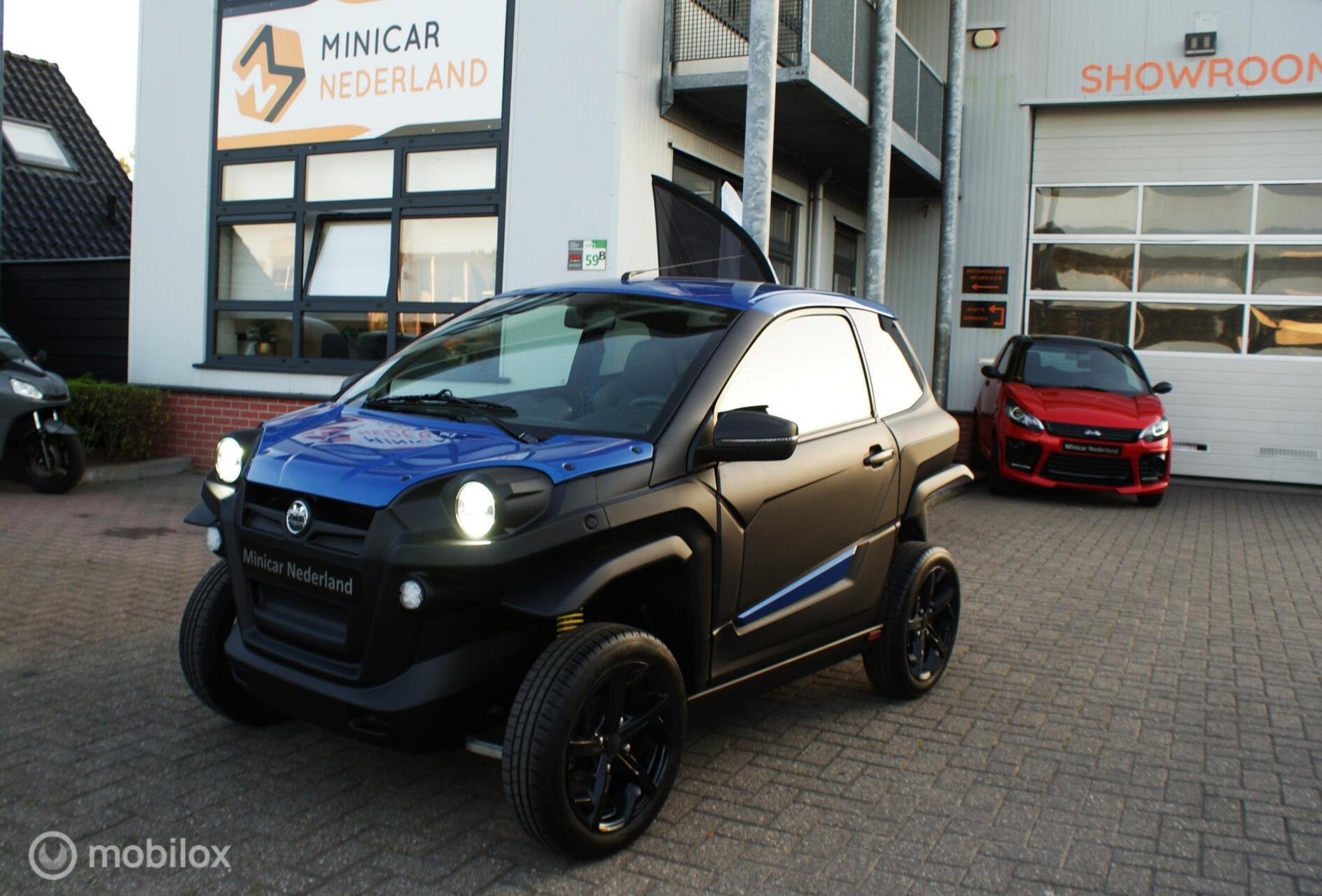 Aixam Mega E-Scouty meest luxe versie 3042km 1 jaar garantie, Gebruikt, Overige merken