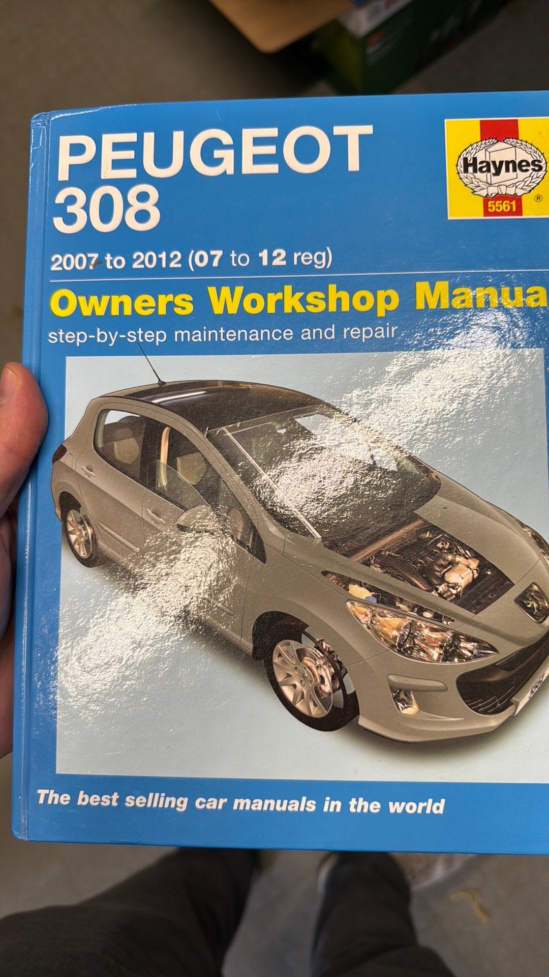 Peugeot 308 Haynes handboek, Verzenden