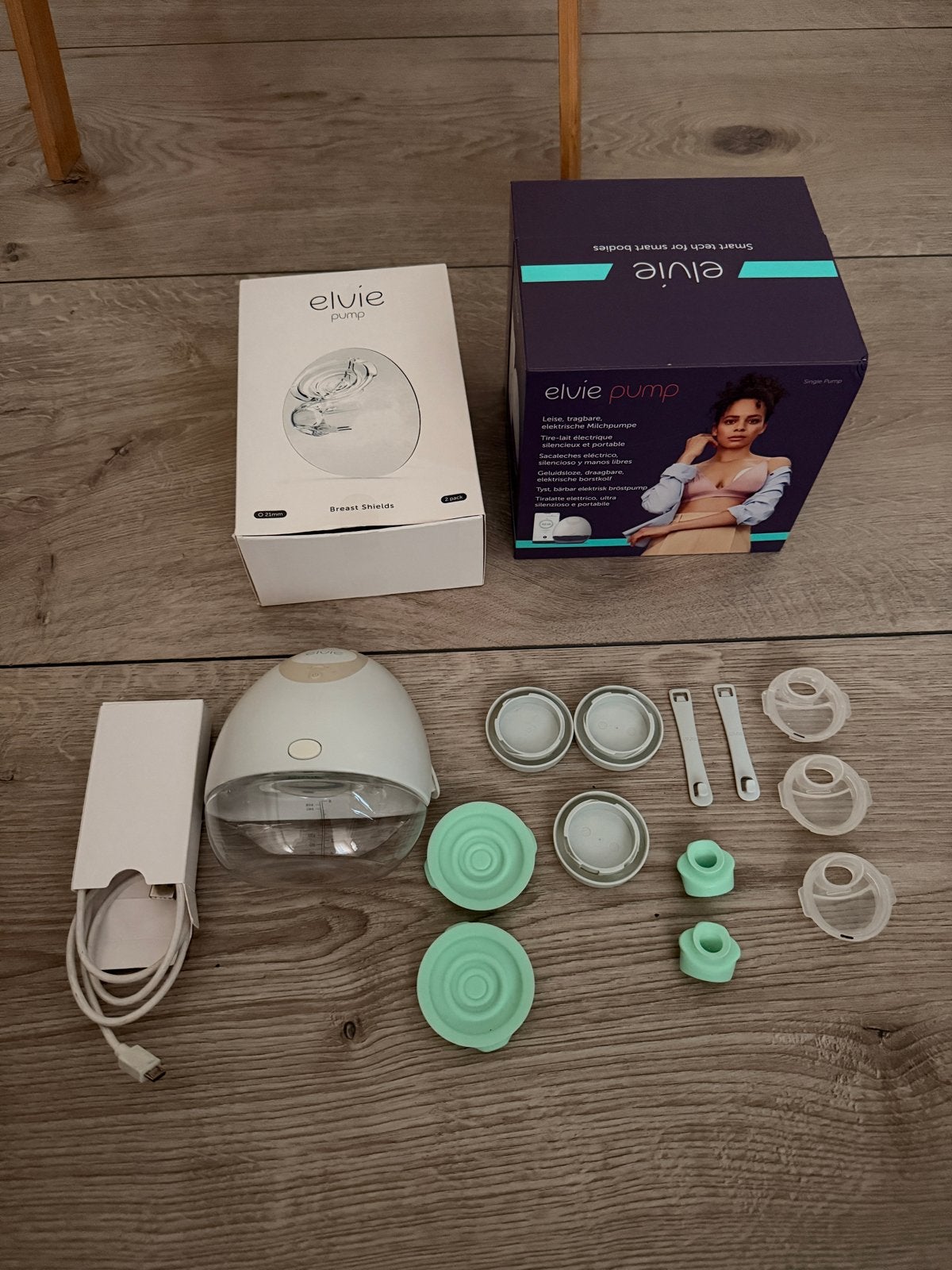 Elvie Pump, Ophalen of Verzenden, Gebruikt