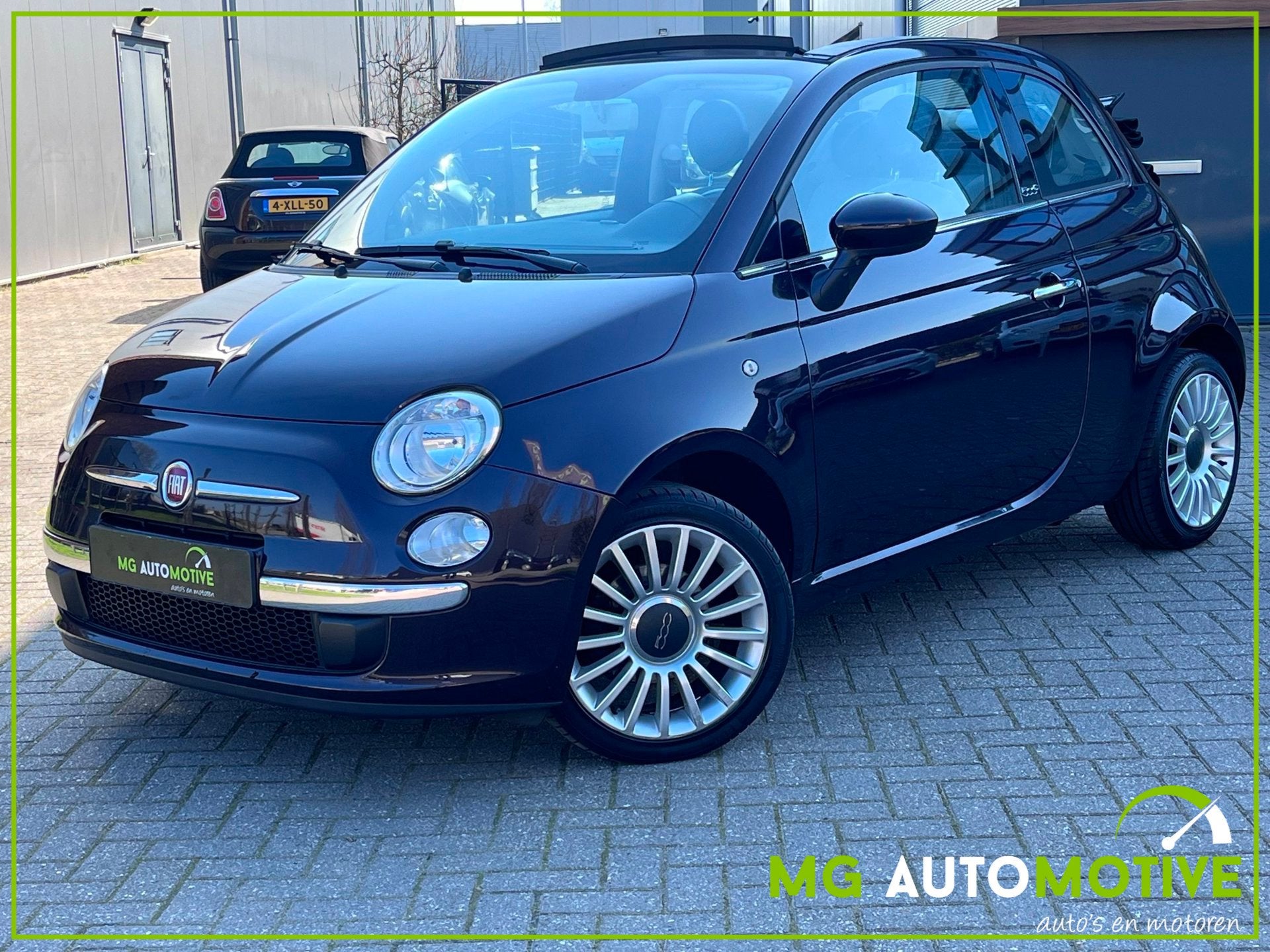 Fiat 500 C | 500C | 0.9 TwinAir Lounge | NL auto | NAP | A/C, Auto's, Fiat, Euro 5, 86 pk, Gebruikt, Overige kleuren