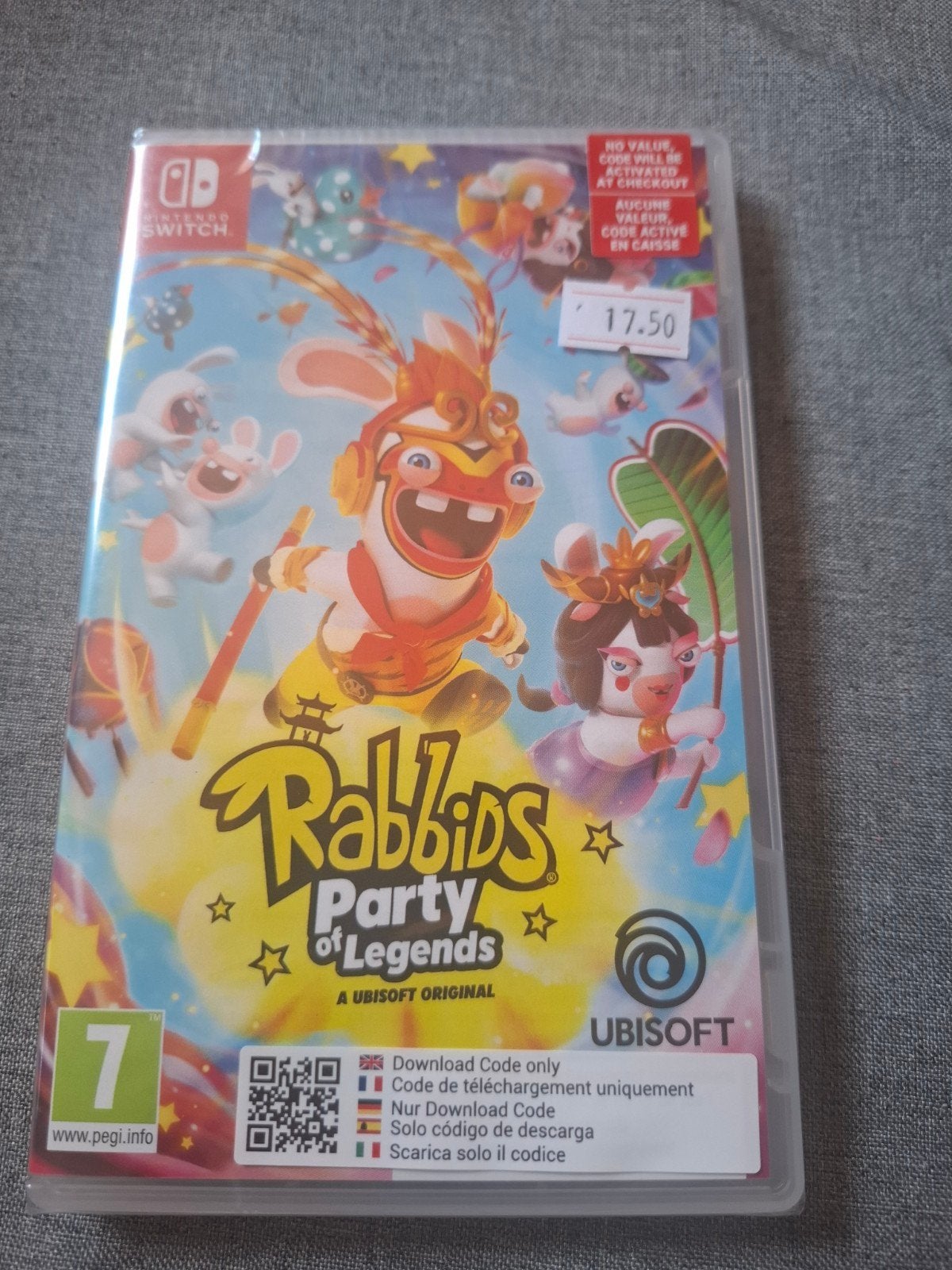 Nintendo switch rabbids party of legendes nieuw, 1 speler, Ophalen of Verzenden, Nieuw, Vanaf 7 jaar