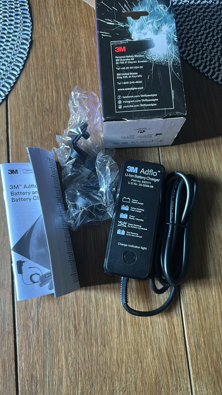 3m speedglas adflo nieuwe oplader , charger *NEW*, Ophalen of Verzenden, Zo goed als nieuw, Overige typen