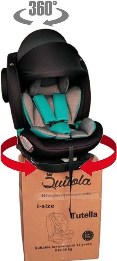 i-Size 360 Autostoel 0 tot 36 kg R129 goedgekeurd Draaibaar, Overige merken, 0 t/m 18 kg, Nieuw, Ophalen of Verzenden