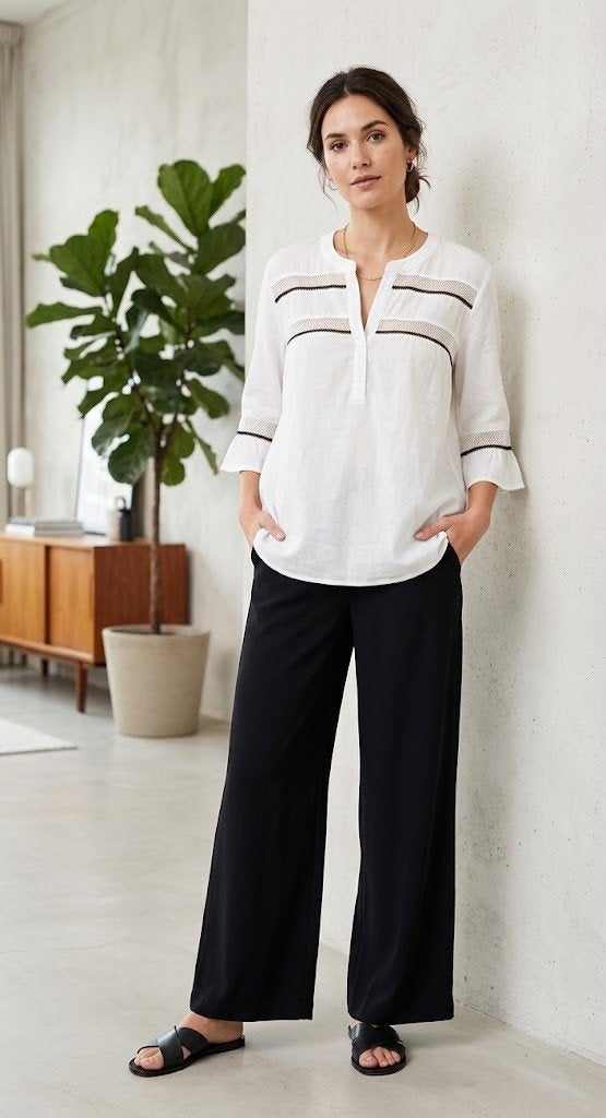 blouse Dante6 / viscose, Verzenden, Wit, Zo goed als nieuw, Maat 38/40 (M)