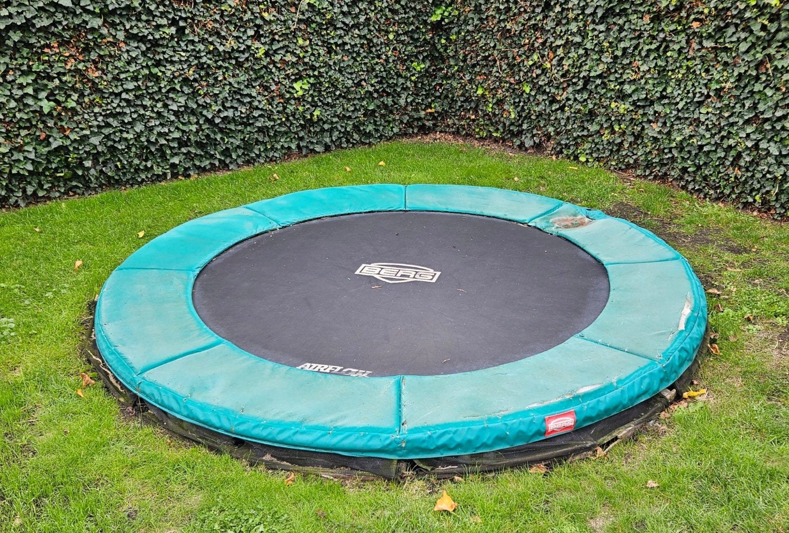 Berg Inbouw Trampoline 2.70m, Ophalen, Gebruikt