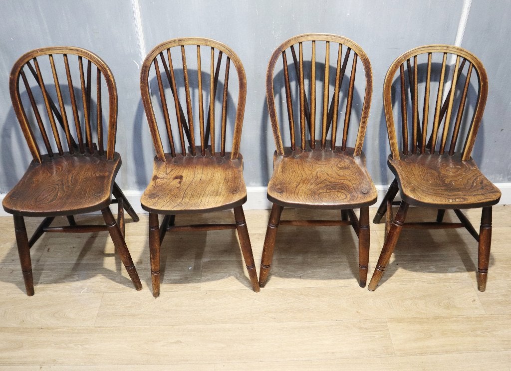 Set antieke Windsorstoelen, Ophalen of Verzenden